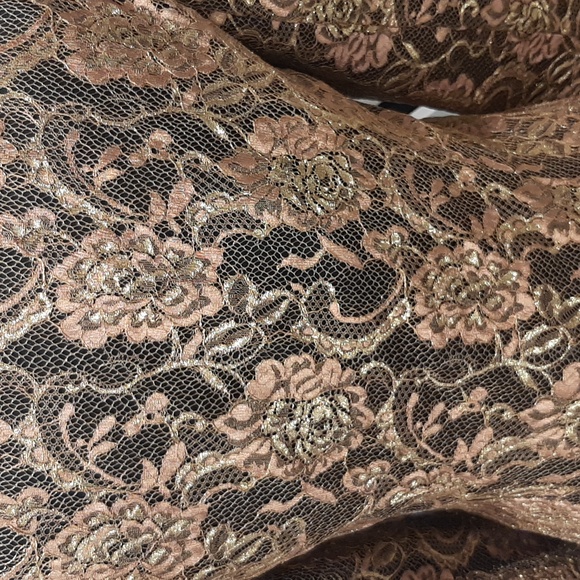 Lace gold coat Fits Size Small - Picture 6 of 12